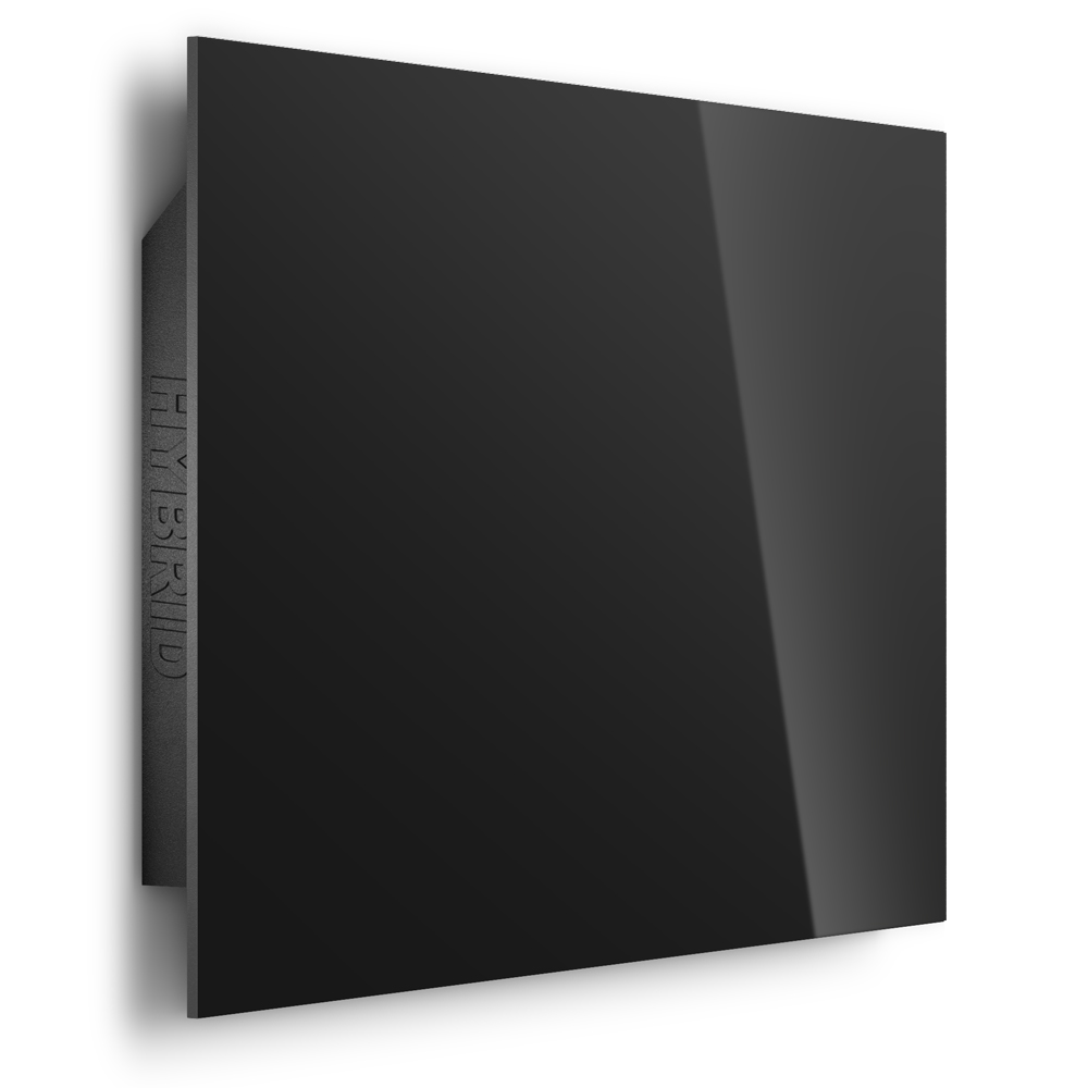Panou radiant ceramic HYBRID 550 W, negru
